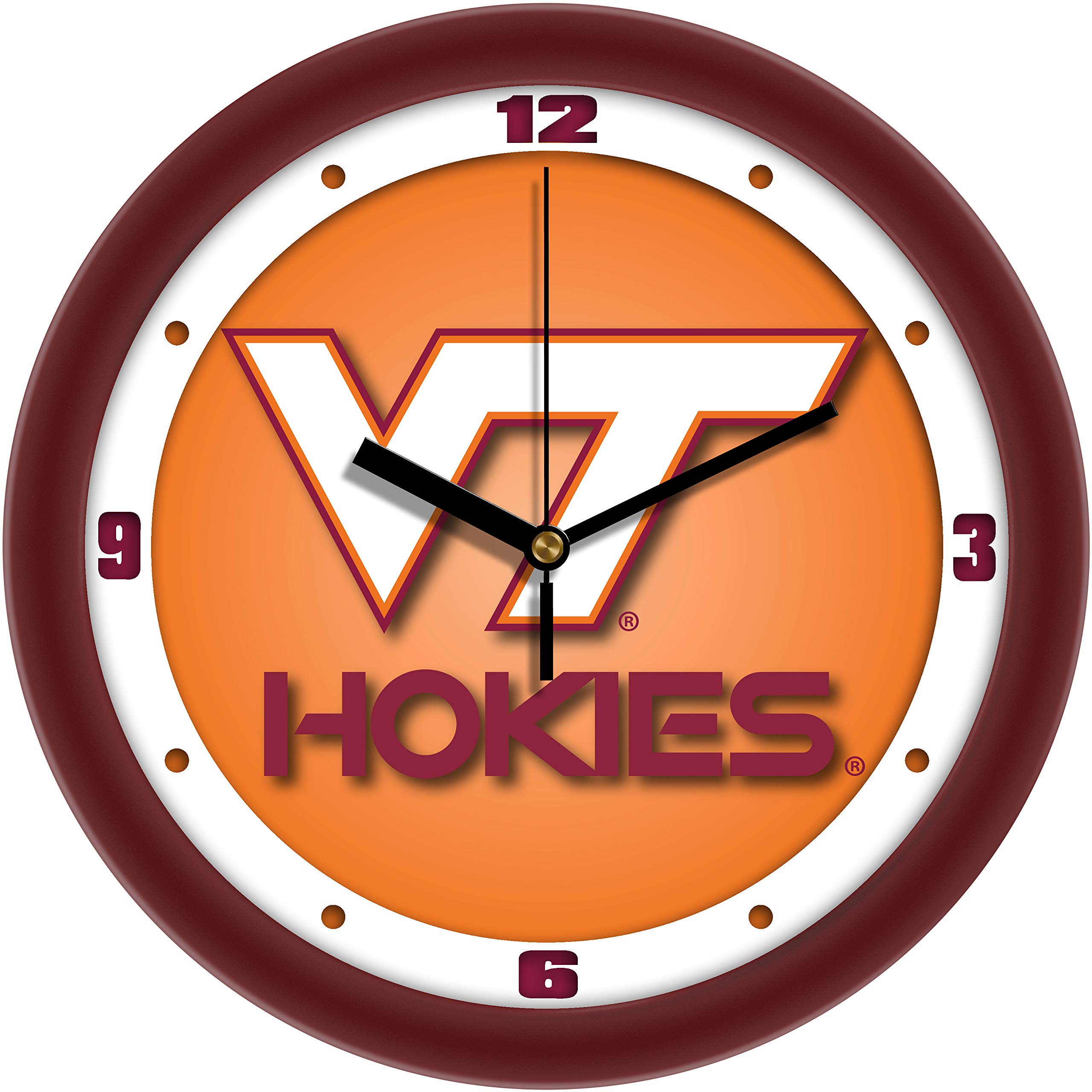 SunTime Virginia Tech Hokies - Dimension Wall Clock