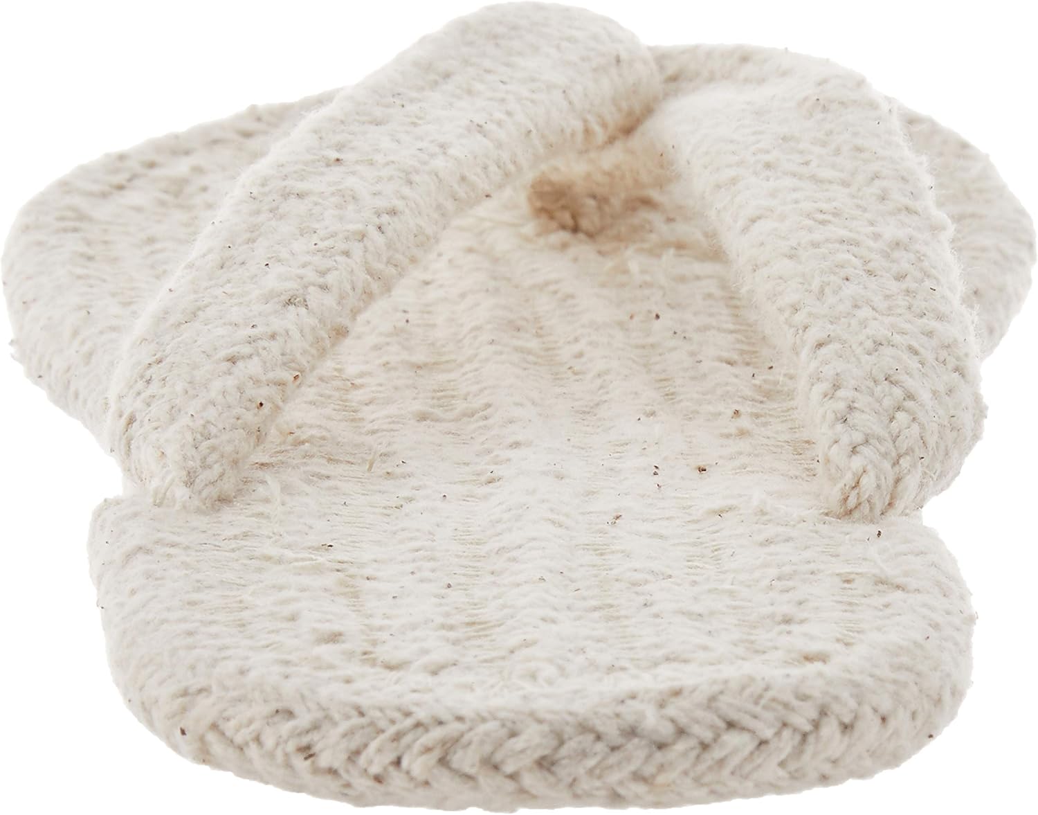 Muji Indian Cotton Room Sandals M (Ecru) : Clothing, Shoes & Jewelry