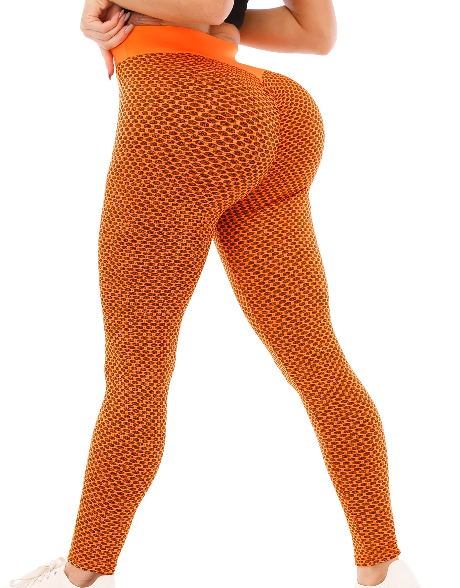 ViCherub Scrunch Butt Lifting Workout Leggings for Women High Waisted Yoga Pants Tummy Control Gym Booty Textured Tights