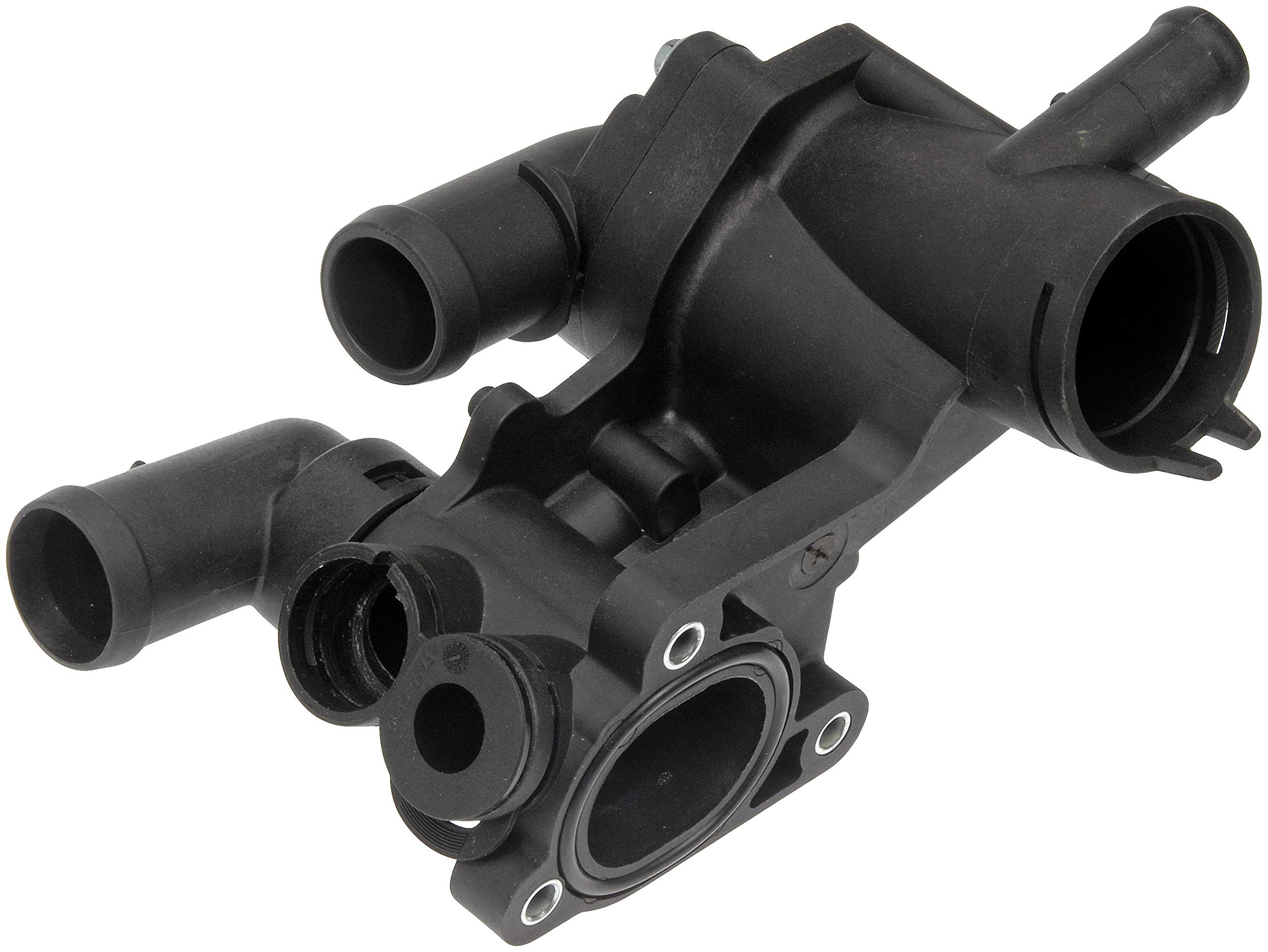 Dorman 902-957 Engine Coolant Thermostat Housing Assembly for Specific Seat / Volkswagen Models - Dorman 902-957 Water Outlet - Engine Coolant Thermostat Housing Assembly - Thermst Housing Assy - Engine Coolant Thermostat Housing Assembly - Thermostat Housing - This replacement engine coolant thermostat housing assembly is engineered to match the fit and durability of the stock housing assembly on specified vehicles. It is designed to withstand extreme temperature changes to extend service life. - Seat 2009-04, Volkswagen 2012-03