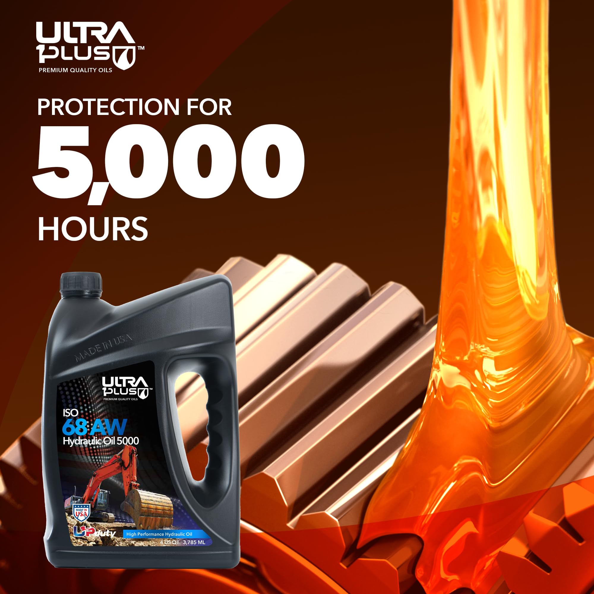 ULTRA 1PLUS AW ISO 68 Hydraulic Oil (68 AW, 265 Gallon Tote)