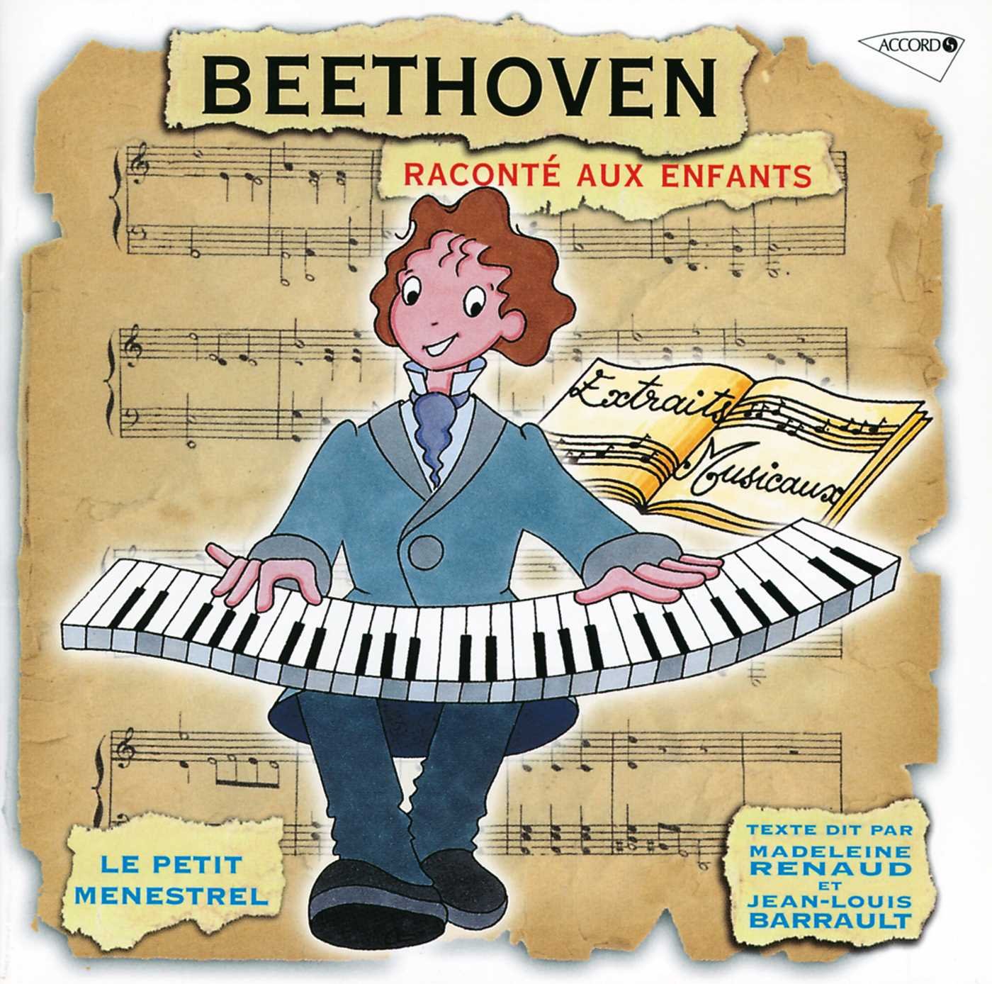 Beethoven: Raconte Aux Enfants [Audio CD] Madeleine Renaud