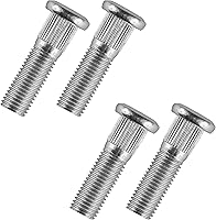 Vista 4 de Caltric Perno de buje de rueda trasera compatible con Honda Foreman Rubicon 500 TRX500FM 2015-2019 QTY 4