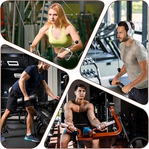 Miniatura 7 de 4 guantes de levantamiento de pesas, guantes de gimnasio para mujeres y hombres, guantes de entrenamiento para protección, absorción de impactos,