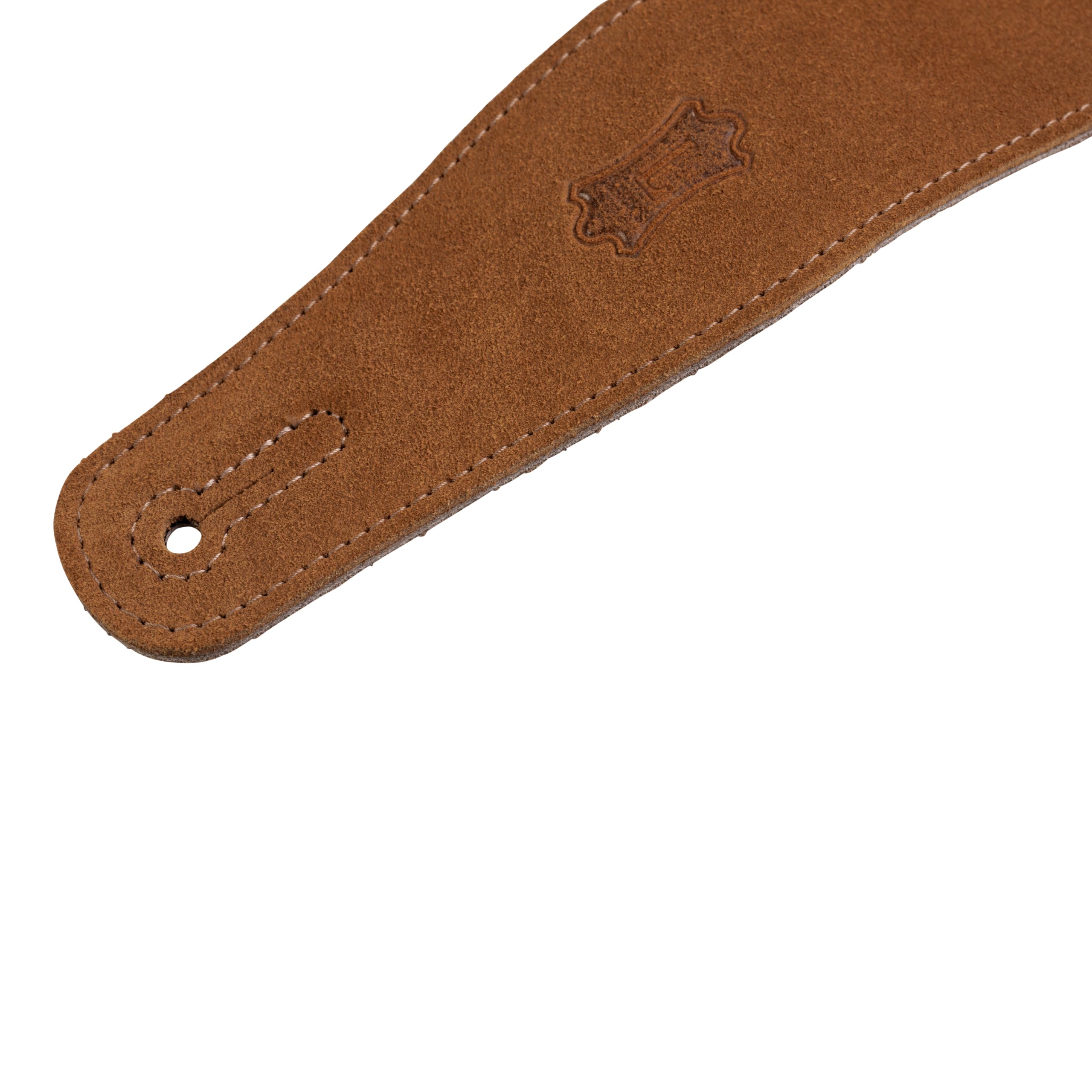 Levy's Gitarrengurt (Veloursleder, ca. 6,4 cm breit) Honigfarben