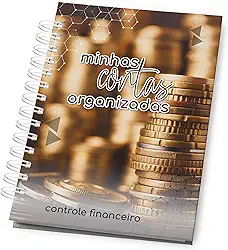 Caderno De Controle Financeiro - Planner Neutro Org. Contas Masculino
