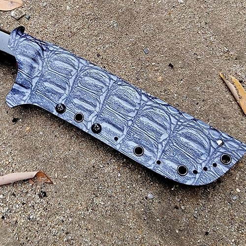 Miniatura 6 de Kydex - Herramienta de ajuste de ojales de 14 pulgadas con GS 8-9 50 piezas y 8-12 50 piezas herramienta de abocardado con guía para fundas de