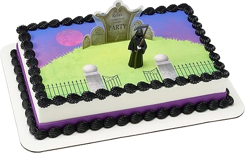 Miniatura 4 de Decoración para tartas DecoSet de parca y lápida