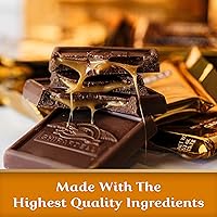 Vista 5 de GHIRARDELLI Milk Chocolate Squares with Caramel Filling, Milk Chocolate Caramel Candy Squares, 5.32 Oz Bag (Pack of 6)