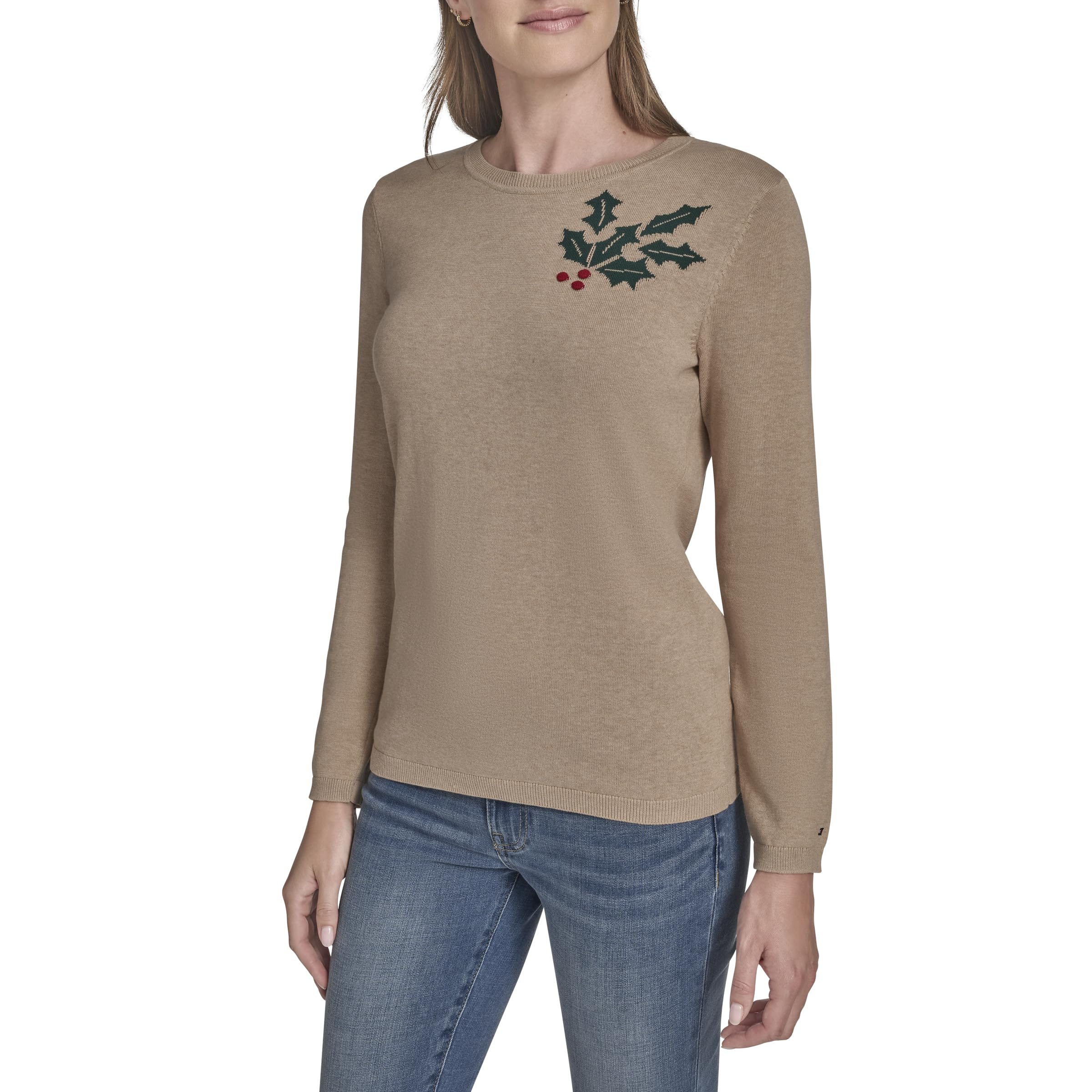 Tommy Hilfiger Pullover Crewneck Everyday Sweater Pullover Donna (Pacco da 1)