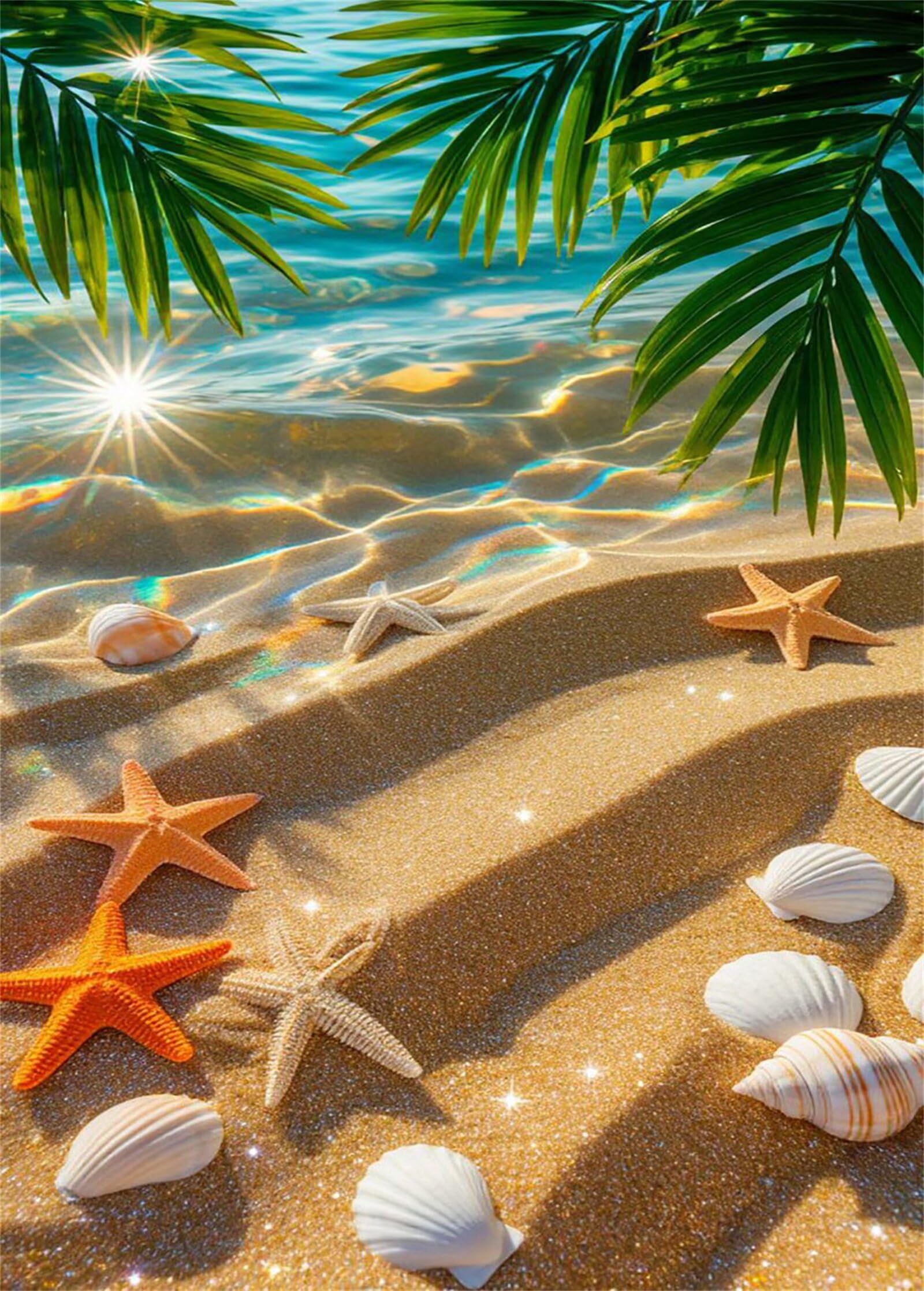 Puzzle Adulte 1500 Pièces Étoile Mer Plage 87 x 57 cm Puzzles pour Adultes Jeu éducatif Puzzle Impossible Puzzles 1500 Pièces Adultes