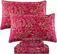 Vista 36 de QSH Juego de sábanas de tamaño individual 100% algodón egipcio, estampado de flores verdes con pájaros, mariposas y botánicas, lujo impreso, ropa