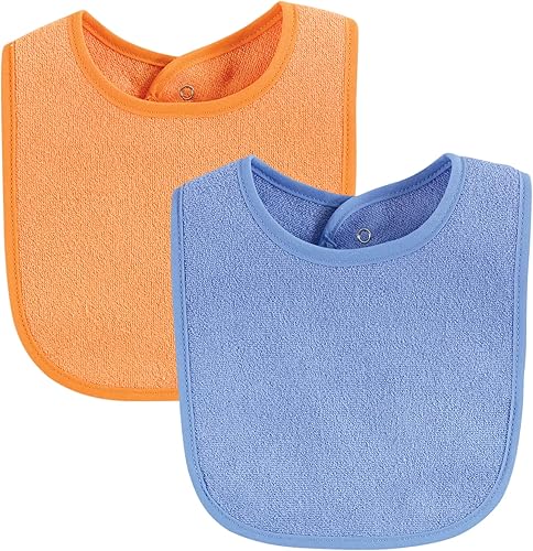 Miniatura 3 de Hudson Baby Babero unisex BabyDrooler con forro impermeable Azul Rojo,Azul,Azul (Blue Lime),Azul Naranja,Gris Naranja,Rosado,Rosa Azul,Rosa