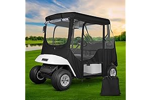 EZGO TXT Enclosure Golf Cart 4-Season Driving Enclosure