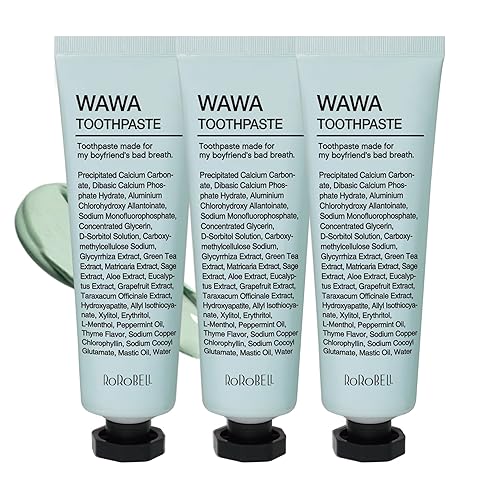 ROROBELL Wawa Toothpaste Made for My Boyfriend's Bad Breath, Sensitive