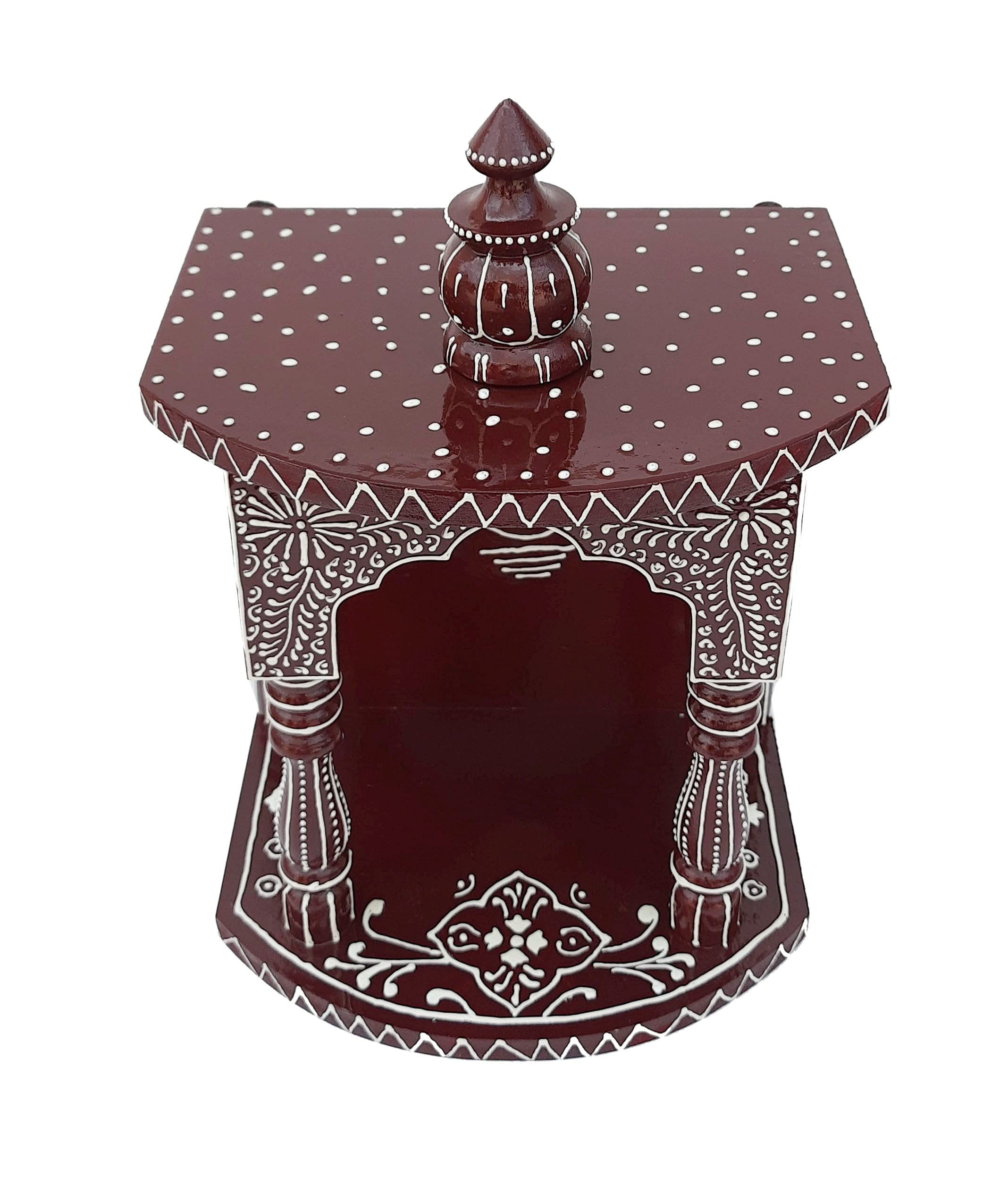 Buy Samriddhi Arts And Crafts Wooden Religious Temple Mandir for Home