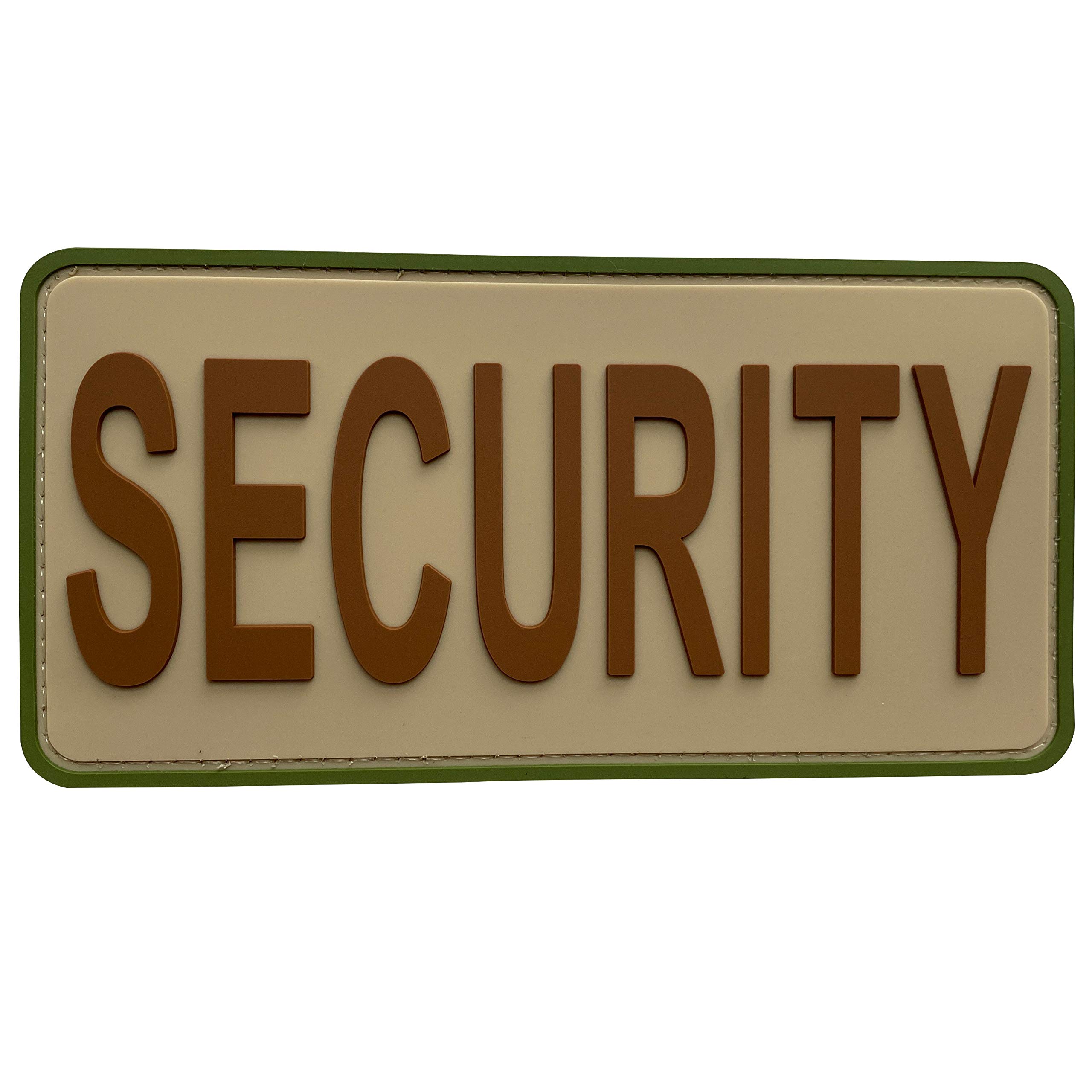 uuKen Security Patch Forces Enforcement Officer Guard Department Large Big Small Size for Tactical Vest Jackets K9 Service Dog Harness Collar (Camo, M 6"x3")