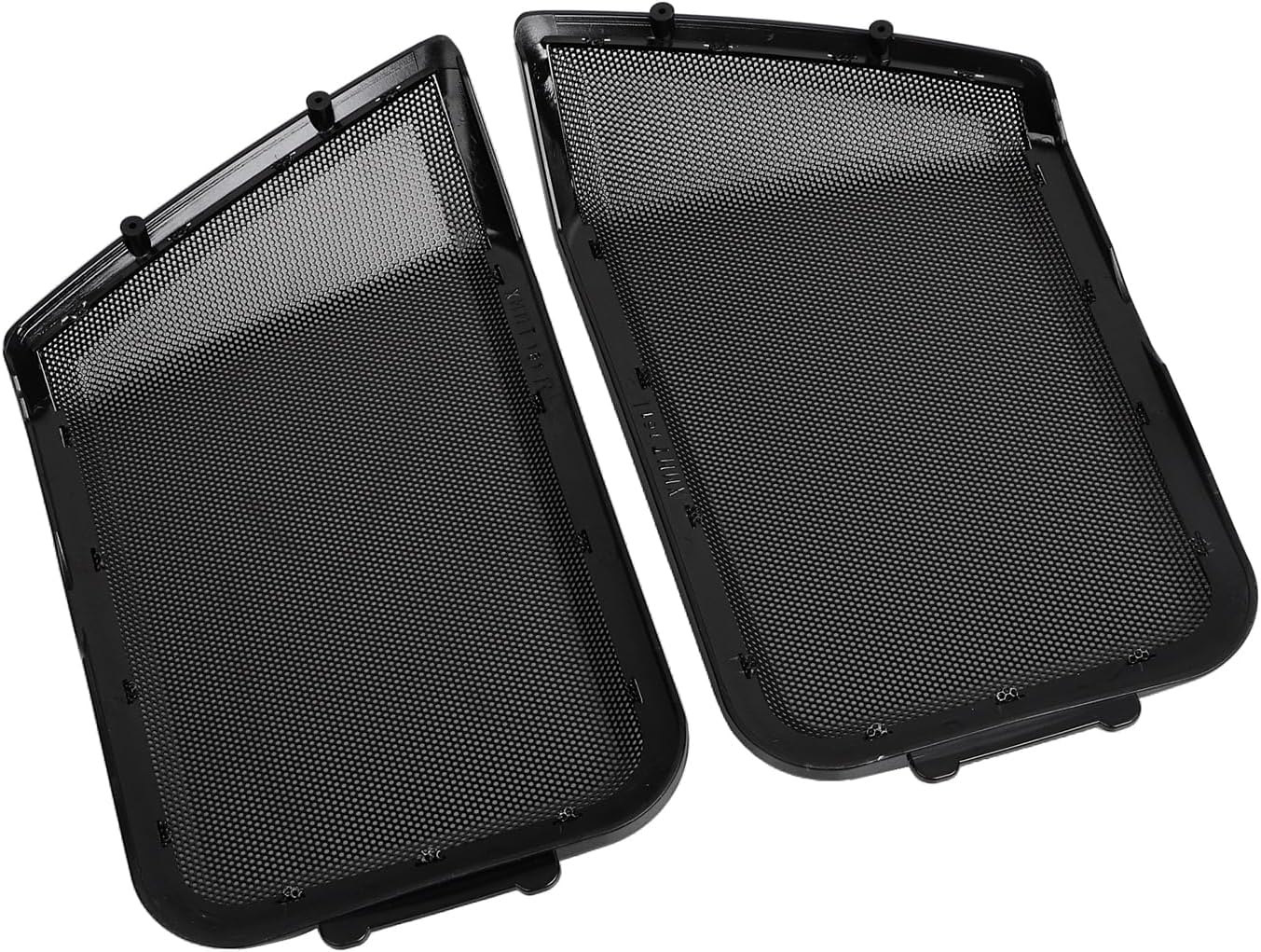 Black 6x9 Hard Saddlebag Lid Speaker Grill For Harley Touring Electra Glide Street Glide Road Glide Road King 1994-2013