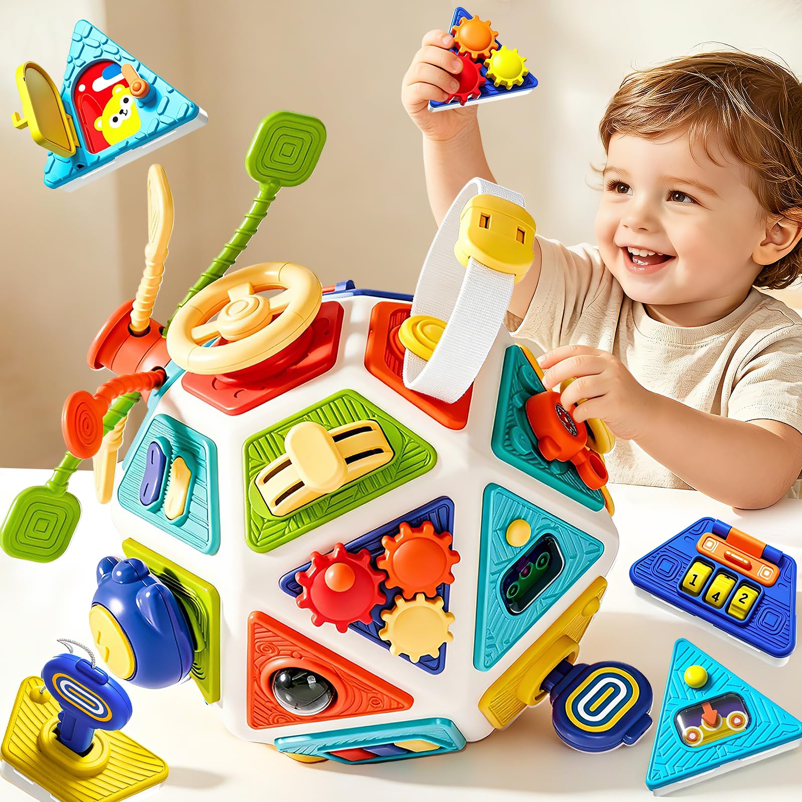 cube activité 22 en 1 bébé éducatif