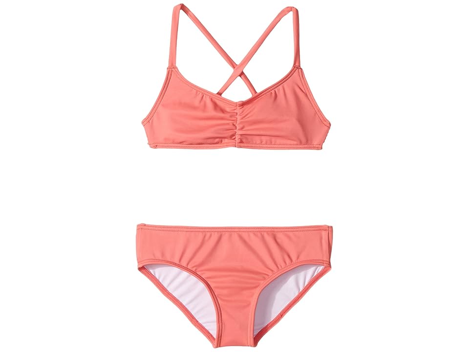 

Billabong Kids Sol Searcher Crossback Set (Little Kids/Big Kids) (Paradise Pink) Girl's Swimwear Sets