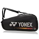 YONEX Badminton Racquet Bag M1 0726 BT6 Jet BLACK/8903224442859 gallery image