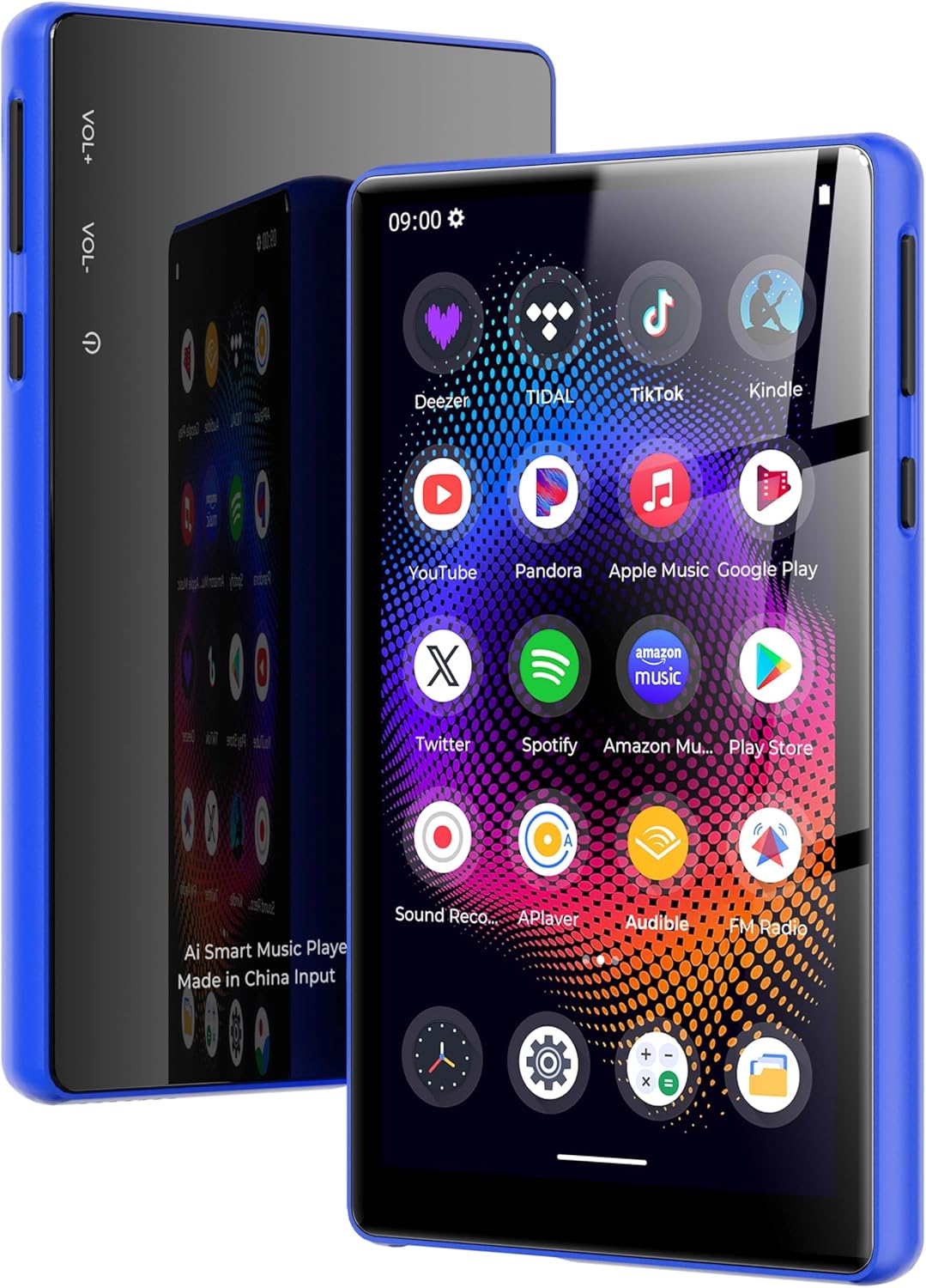 32GB MP3 Player with Bluetooth and WiFi, 5" touch screen Android MP4 MP3 Player