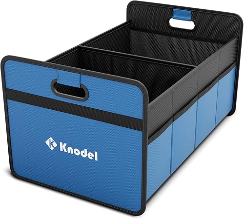 Miniatura 12 de Organizador de maletero K KNODEL, organizador plegable para coche, consolas y organizadores automotrices, almacenamiento de 3 compartimentos con