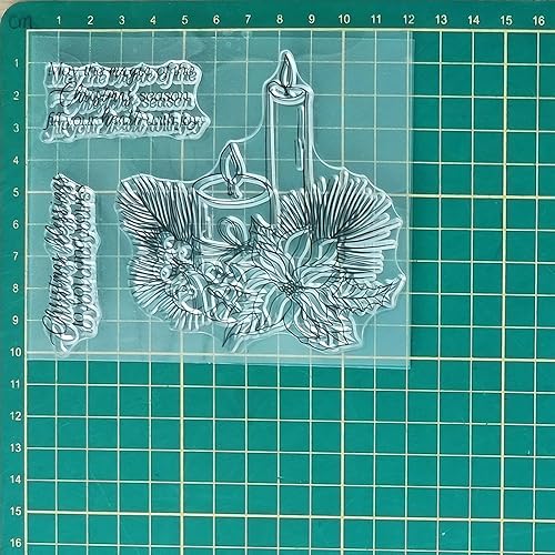 Miniatura 3 de Juego de sellos y troqueles transparentes para hacer tarjetas, plantillas de corte para álbumes de recortes, álbum de fotos, papel decorativo,