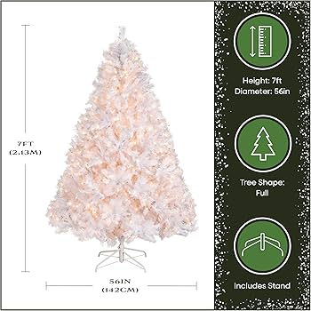 Amazon.com: National Tree Company 7 ft Pre-Lit Winchester Pine