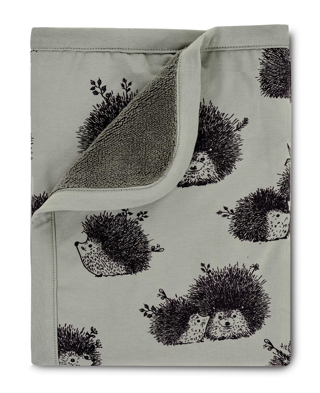 Oilo Newborn Baby Blanket |Gender-Neutral Lightweight Double-Layer Travel Plush wrap | Breathable Thick Fluffy Throw Blanket |Cute Cuddle Cotton Fabric Comforter |Soft Receiving Toddler/Infant Quilts