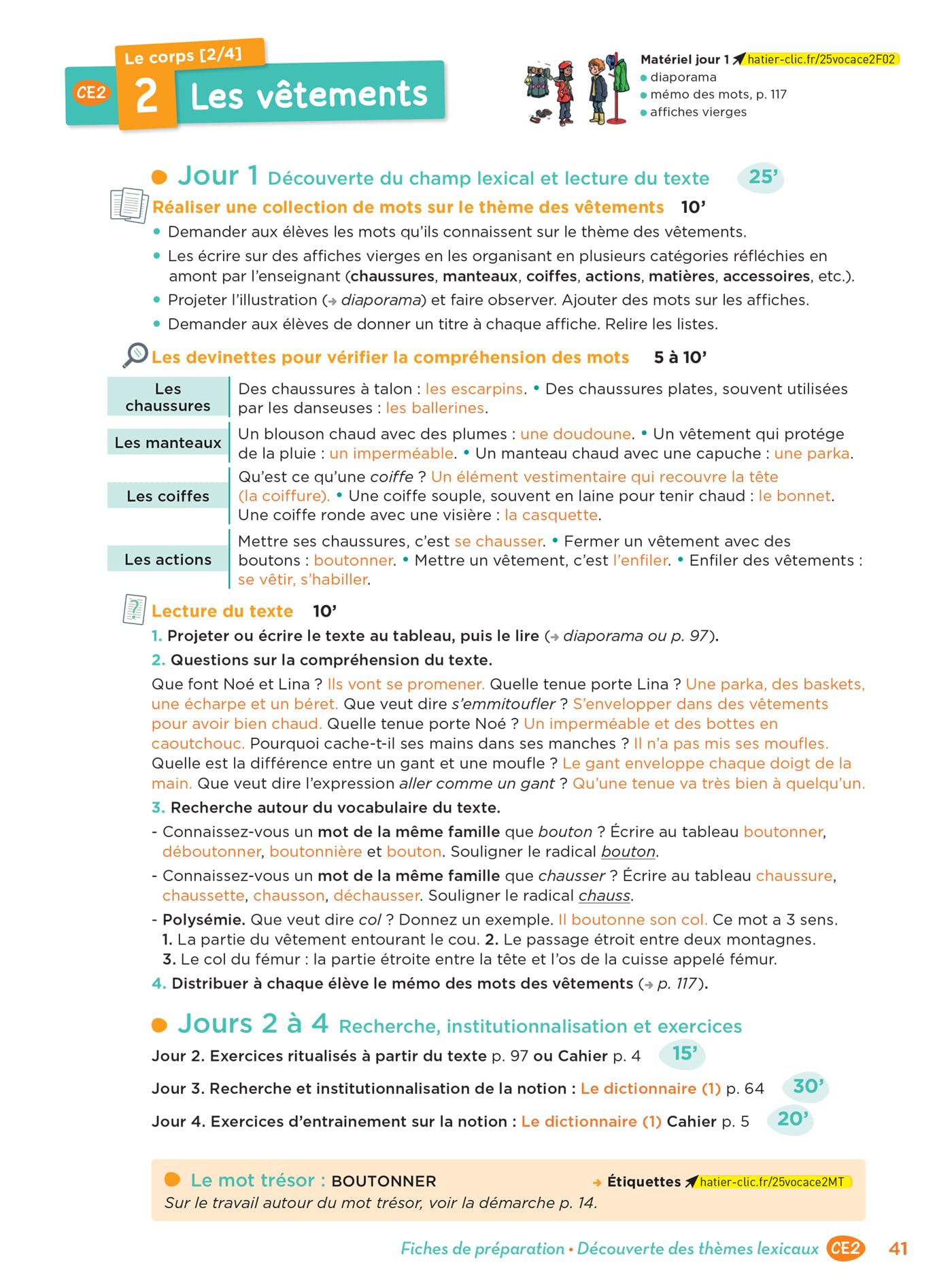 En route pour le vocabulaire ! CE - Ed. 2025 - Fichier de l'enseignant