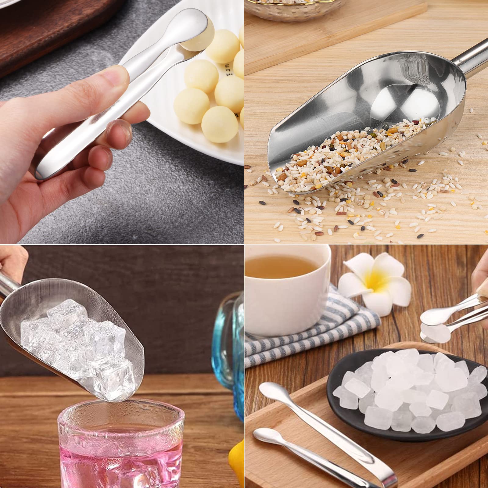 Set Candy Bar 3 Pezzi - Pinze Zucchero, Sacchetti E Banner Per Feste - Foto 9