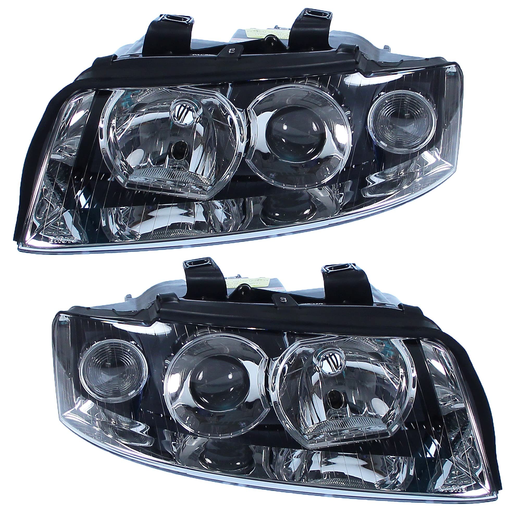 ATEC Germany 2x fari principali anteriori sinistro + destro H7, compatibile | Compatibile con: AUDI A4 B6, A4 B6 Avant