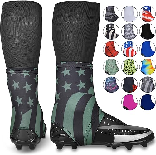 Exxact Sports Fundas para tacos de fútbol Fundas de fútbol para tacos, fundas de tacos de fútbol, fundas de encaje para tacos, fundas de tacos para