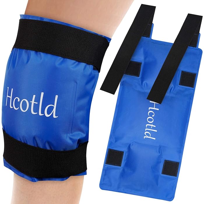 Buy Knee Ice Pack for Injuries, Large Ice Pack for Knee Wrap Around
