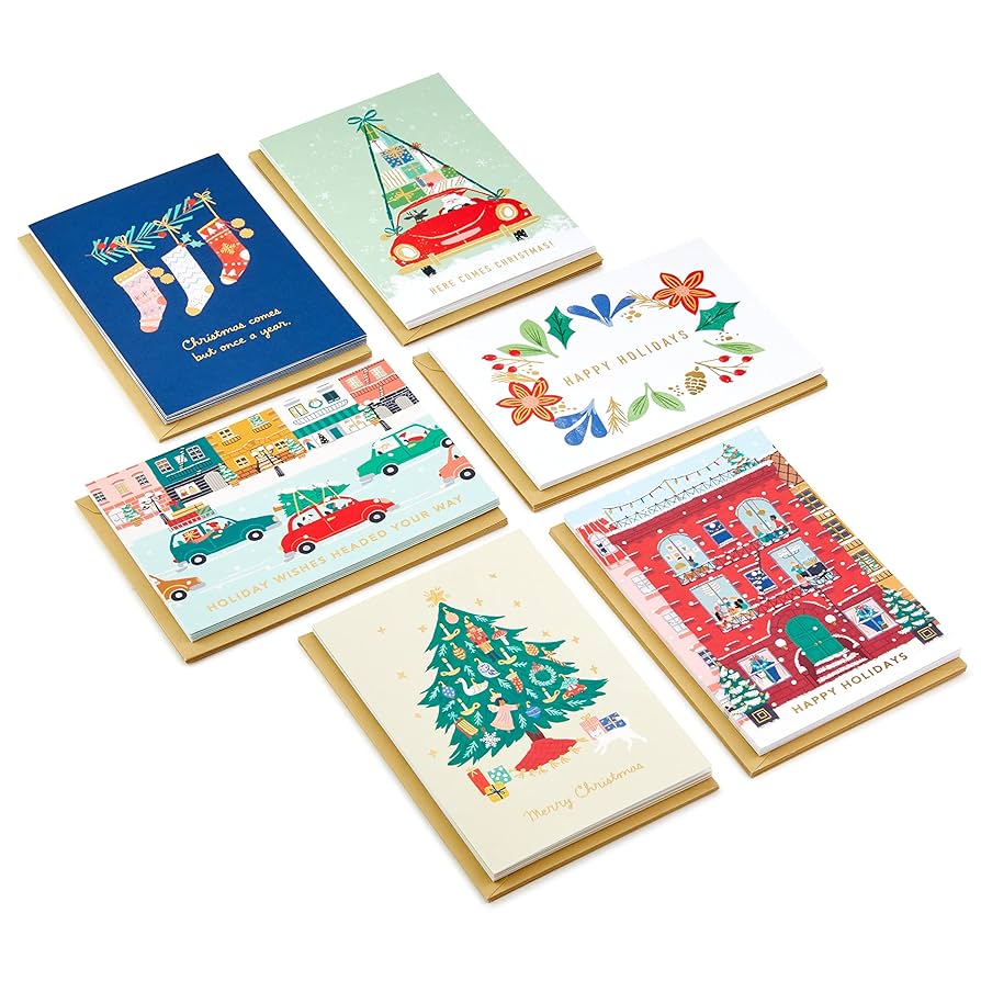 ✴︎希少 50s USA デッドストック クリスマスカードセット