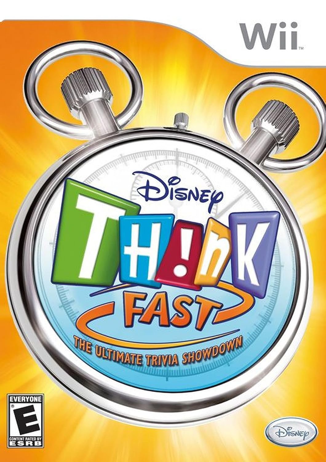 Disney Think Fast Quiz Game for Nintendo Wii Barbados Ubuy