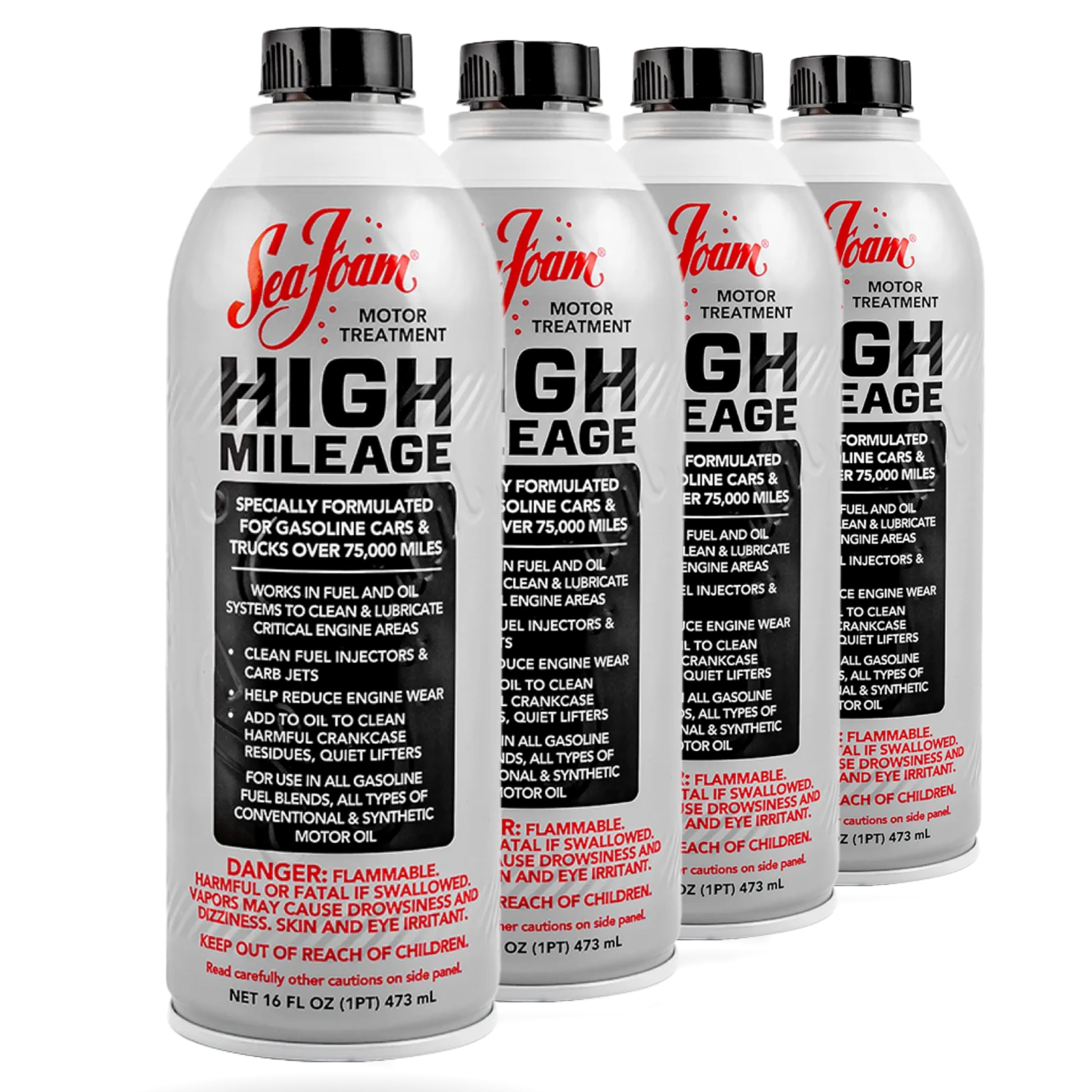 Sea Foam High Mileage Motor Treatment Gas & Oil Additive