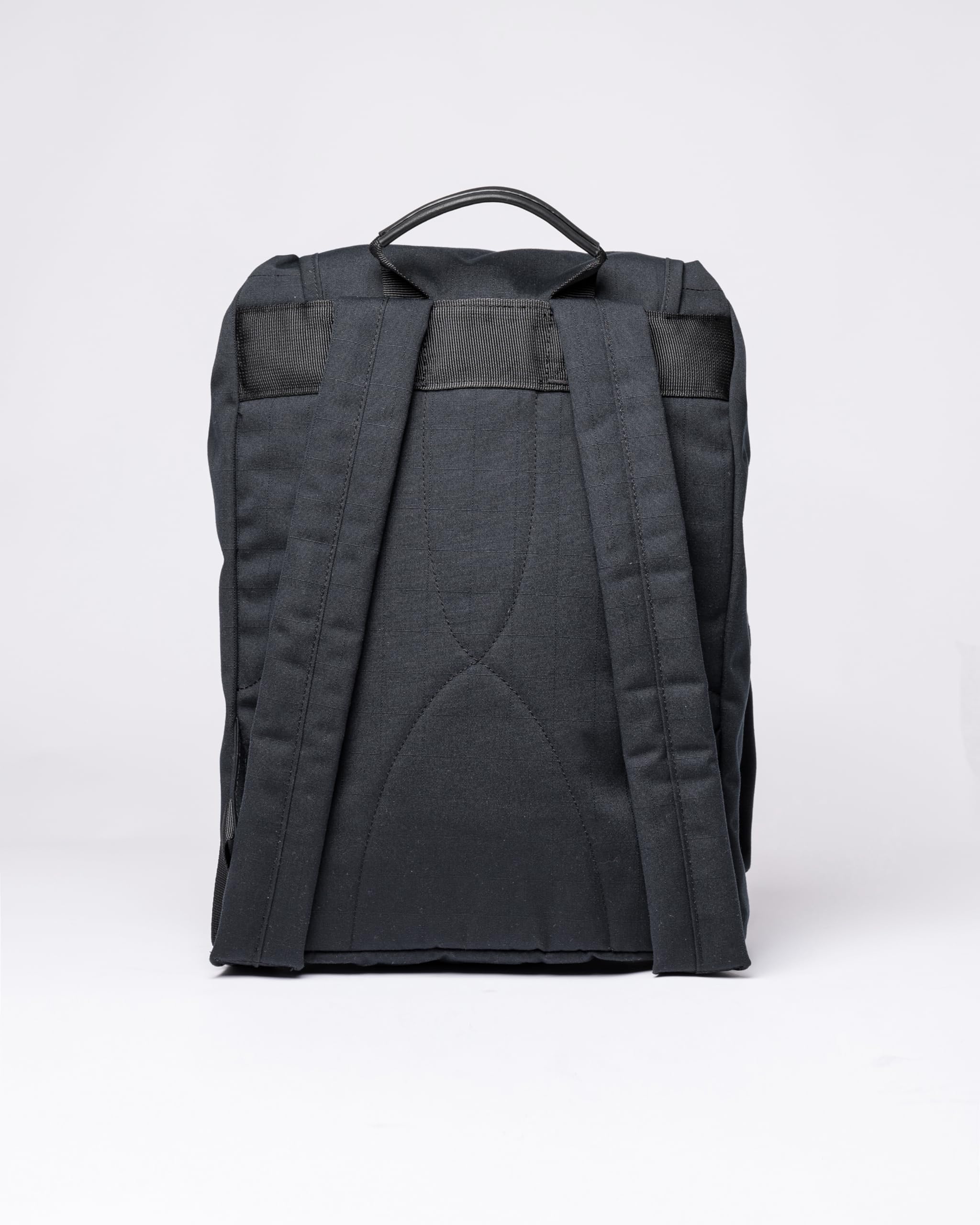 Sandqvist Everyday Zaino 16”, 17.5L, Nero, Zaino Porta PC Idrorepellente, Materiali Riciclati