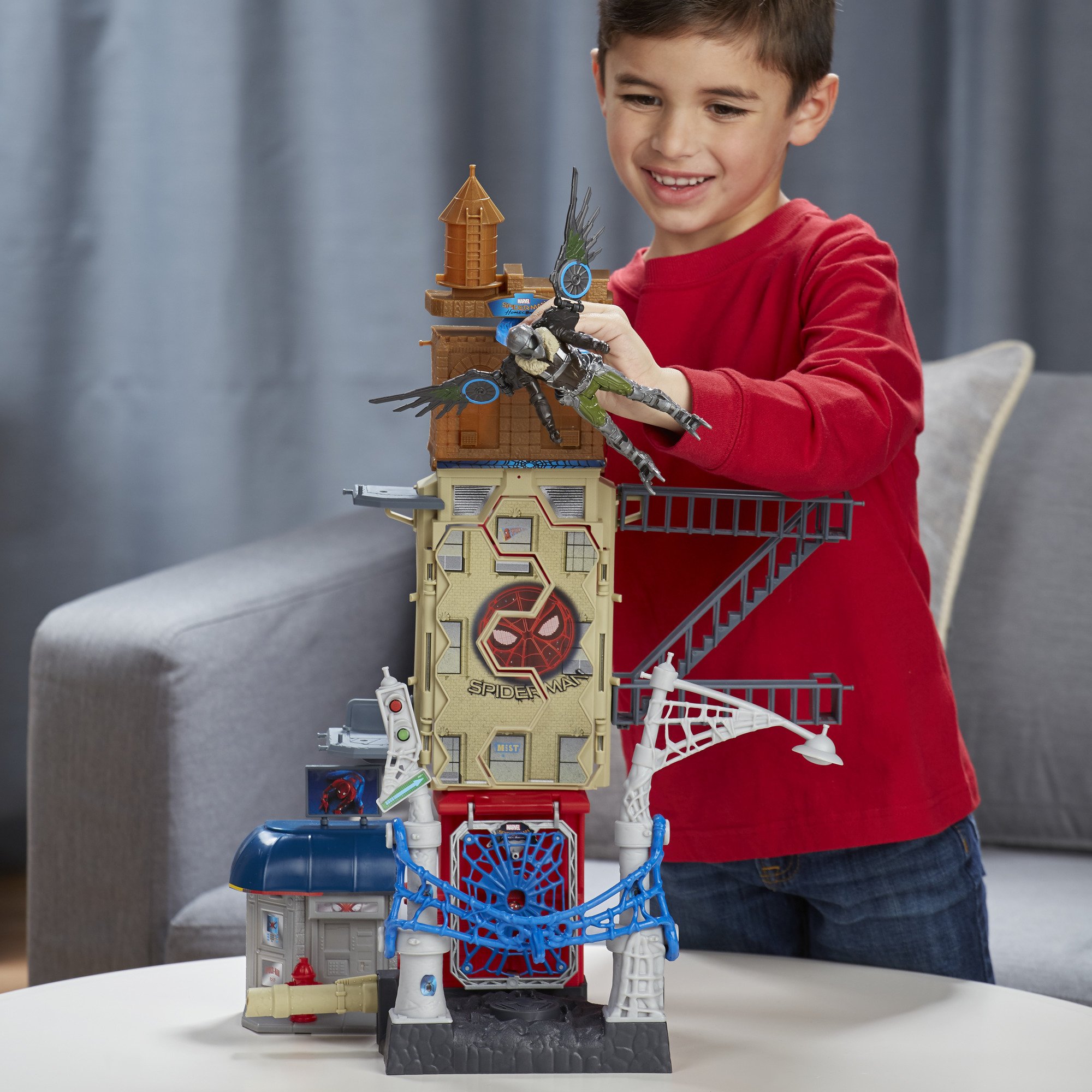 スパイダーマン アタックプレイセット THE INTERCEPTOR スパイダーマン アタックプレイセット THE INTERCEPTOR