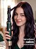 Secador y moldeador de cabello HALOFLY 5 en 1 con pantalla LCD, calor de precisión 122°F-230°F, verde, enchufe de seguridad ALCI | 5 en 1: seca, riza y alisa con una sola herramienta. Flujo de aire Coanda, menos daño por calor. 3 ajustes de temperatura para todo tipo de cabello. 5