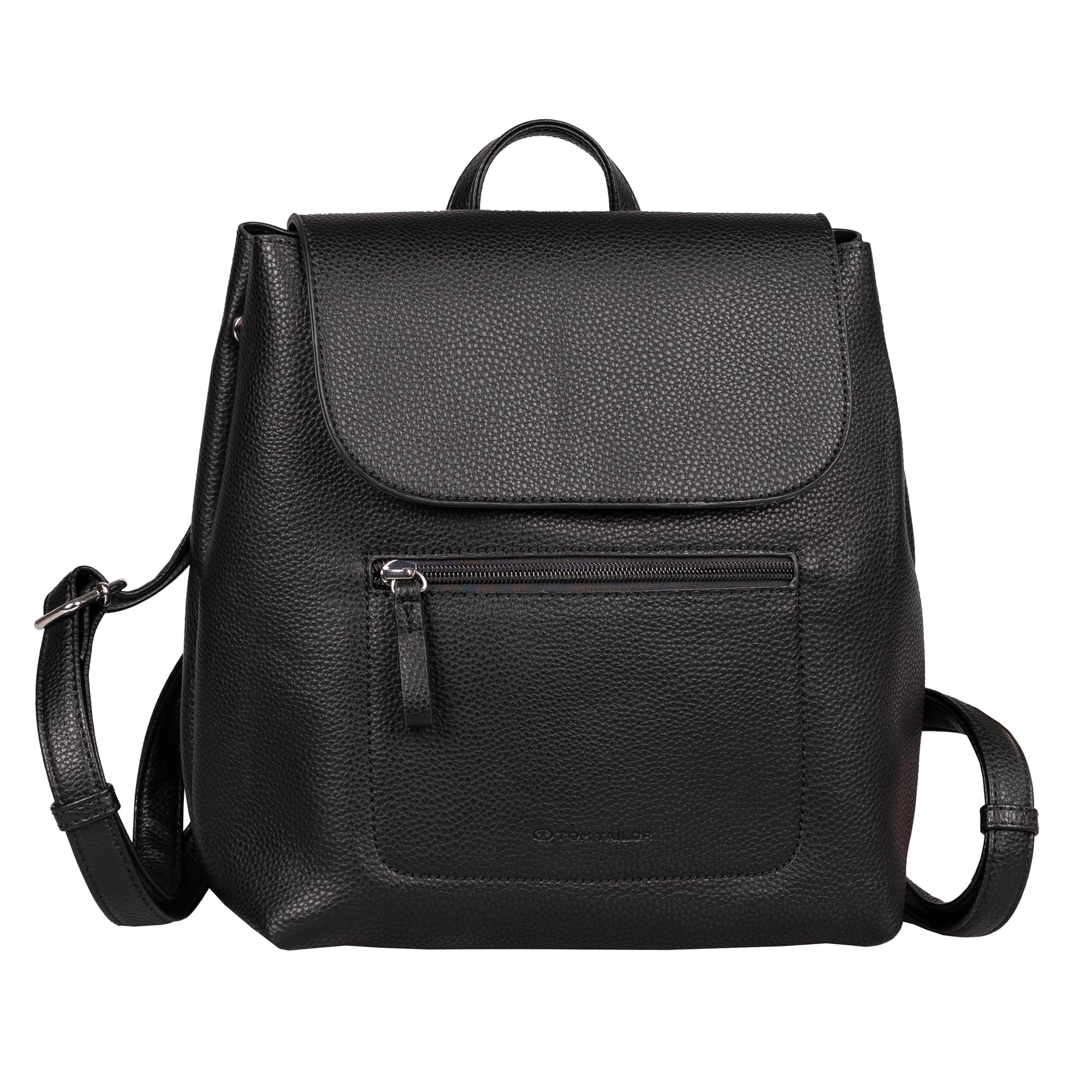TOM TAILOR Elis Women's Backpack 7 L Small Black, black, S, Essential