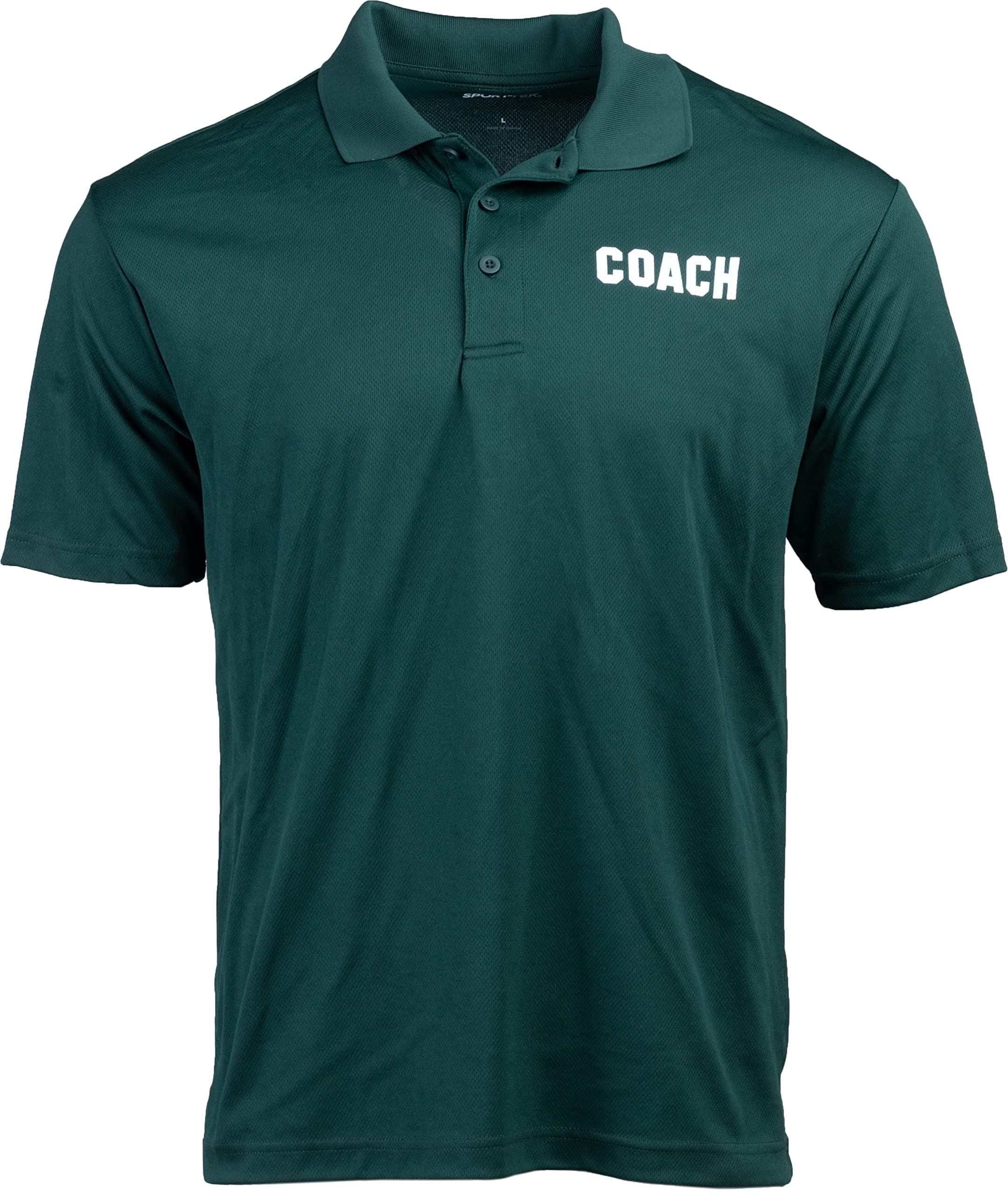 Coach | Coaching Polo Shirt - Royal Blue, Red, Green, Navy, Black Performance Men Women Collared Shirt