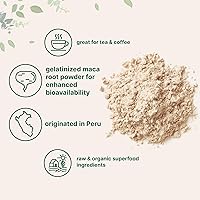Vista 4 de Micro Ingredients Organic Maca Root Powder, 2 Pound, Gelatinized for Better Absorption, Rich in Antioxidants, No GMOs, Vegan Friendly and Peru Origin