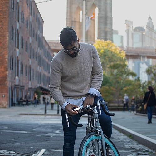 Miniatura 8 de MPOWERD Luci Solar Bike Light Set  Faro delantero 100 lúmenes con LED blancos  Luz trasera 40 lúmenes con LED RGB  Recargable a través de energía