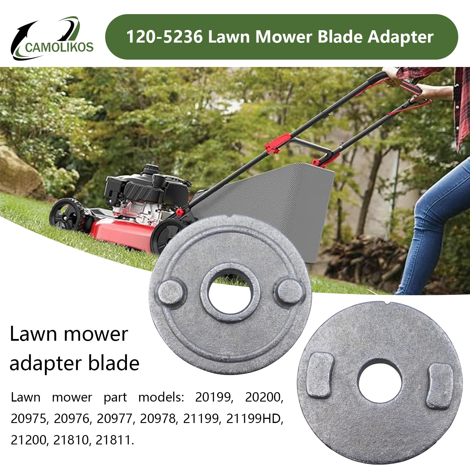 Rasenmäher Klingen-Adapter 120-5236 – 4 Stück, Ersatz Für Toro TimeMaster 20199, 20200
