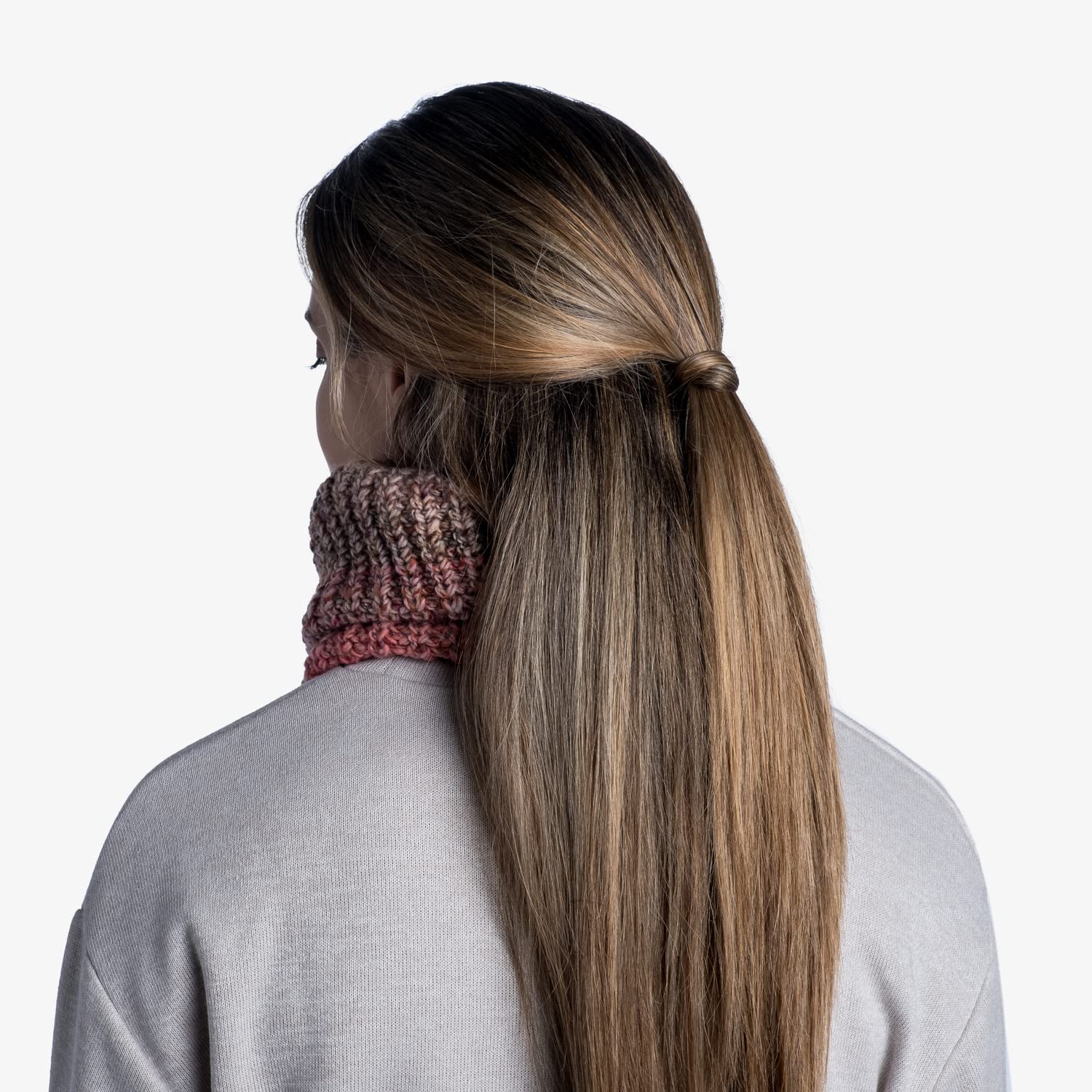 Buff Calentador de cuello tricot y polar OLYA Hombre Talla única