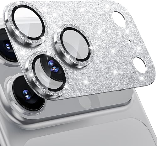 Miniatura 9 de WSKEN Protector de lente de cámara para iPhone 17 Pro Max, [Grado Militar Resistente a Roturas] [Fuerte Adherencia] Protector de Pantalla de Cámara