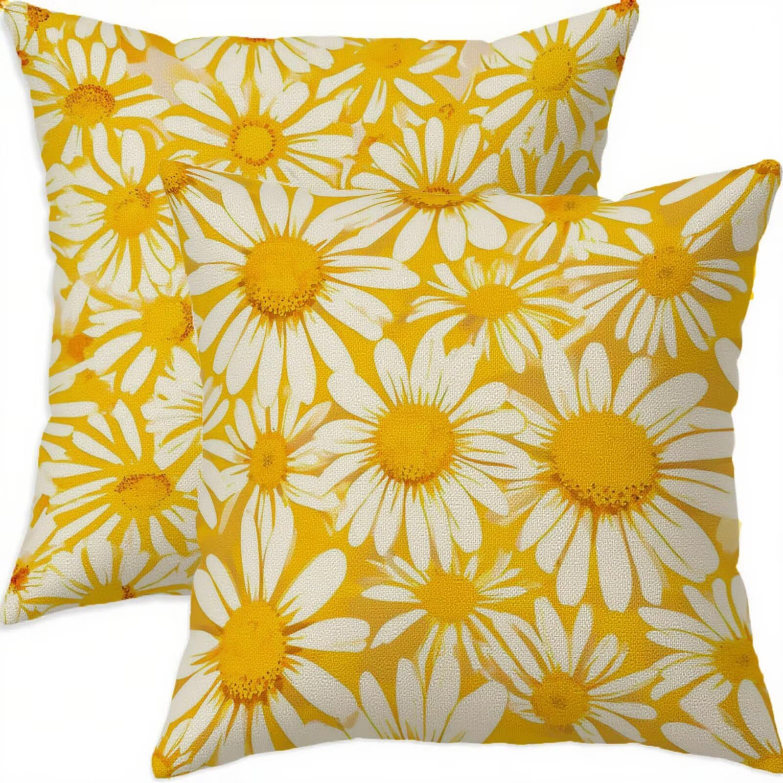 Housse de coussin 80x80cm pour décorer votre canapé, patio ou balcon ce printemps
