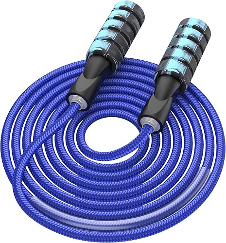 Miniatura 3 de Cuerda de saltar para mujeres y hombres, jumprope de fitness para mujeres, entrenamiento, cuerda de saltar ajustable para adultos